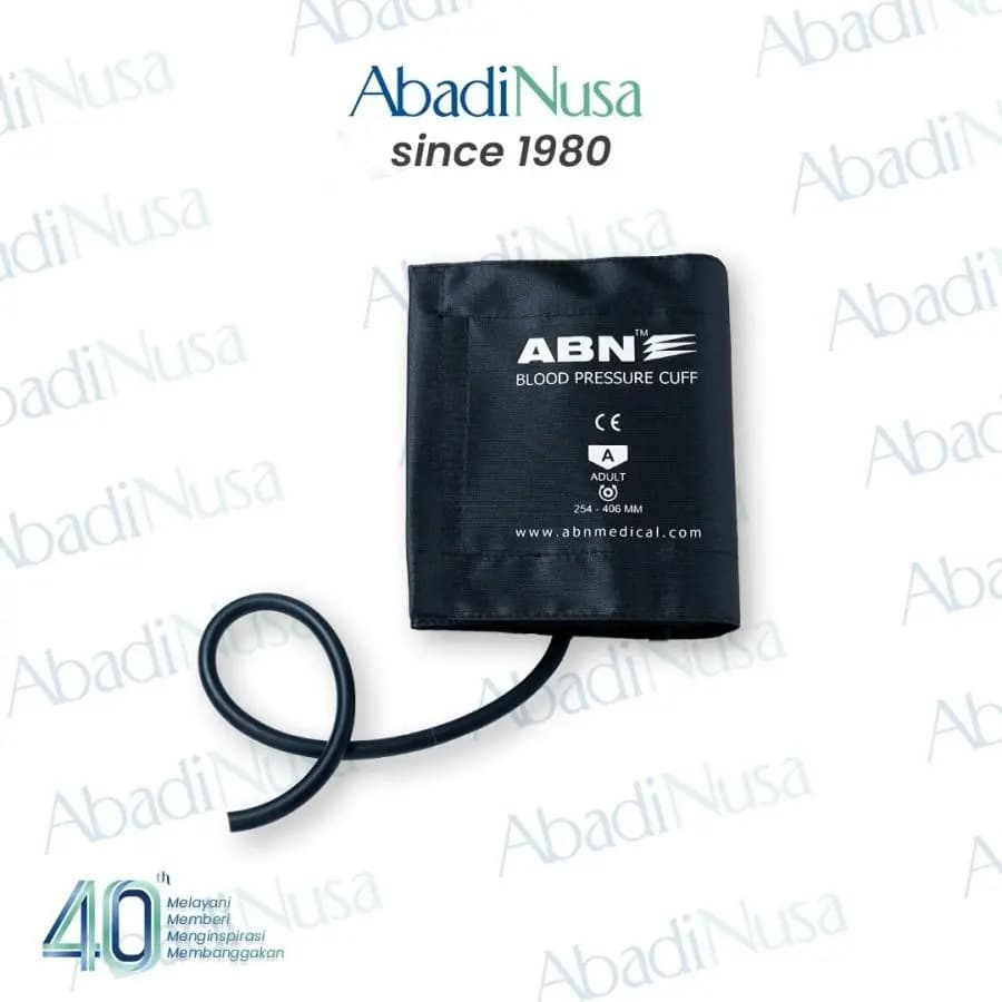 ABN Manset Tensimeter Nylon Cuff 1 Tube Latex Bladder