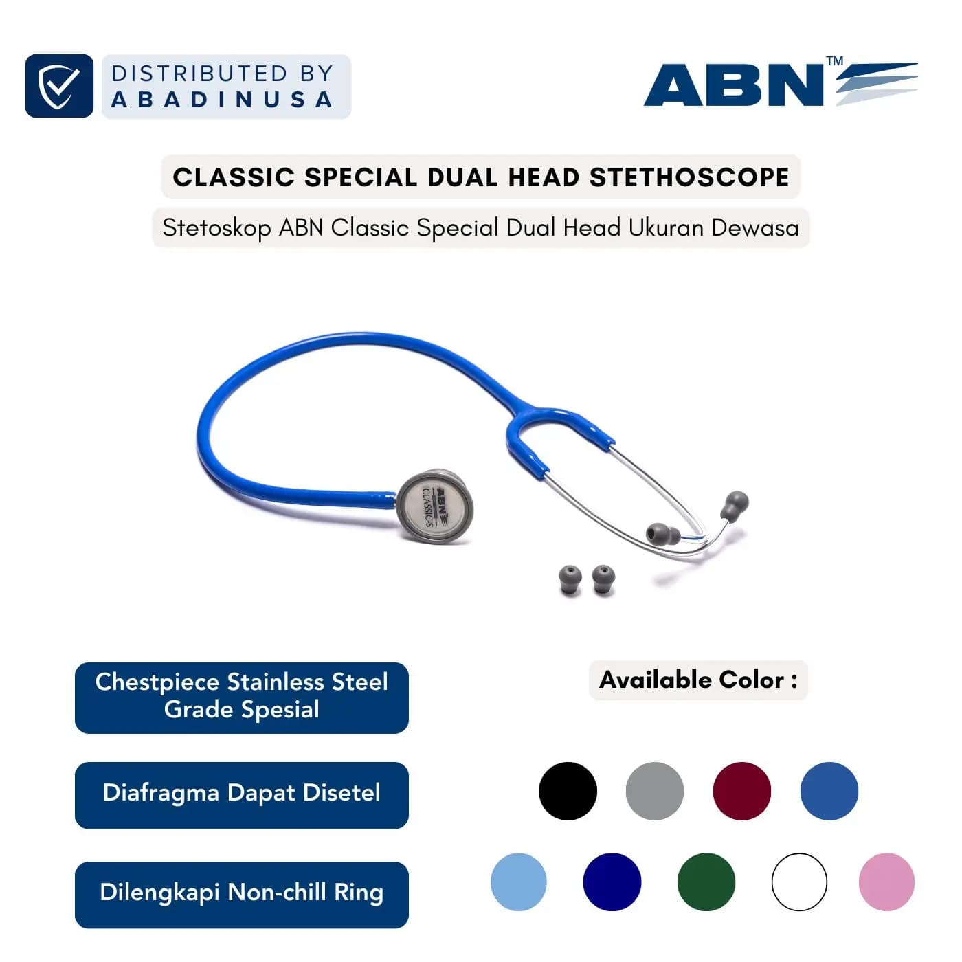 ABN - Classic Tipe Special Stethoscope | Stetoskop Classic Tipe S