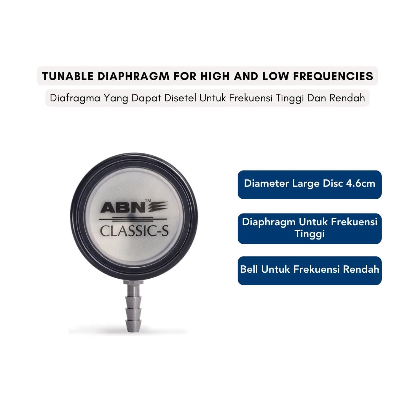 ABN - Classic Tipe Special Stethoscope | Stetoskop Classic Tipe S