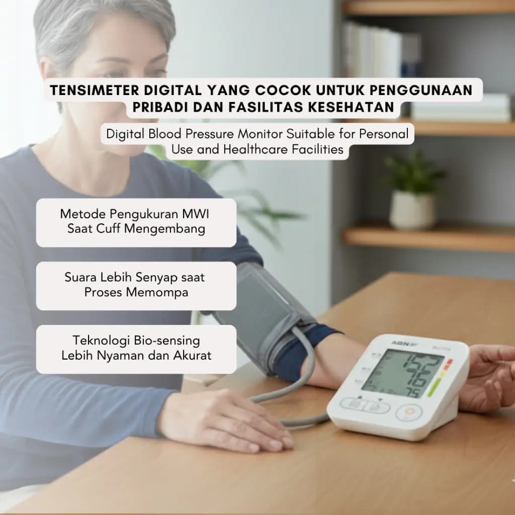 ABN Tensimeter Digital DU-710 Blood Pressure Monitor