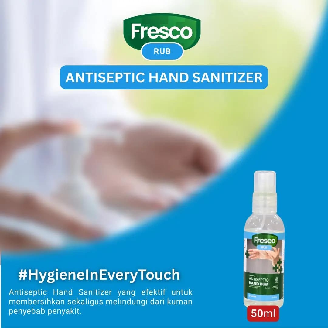 FRESCO Hand Rub - Antiseptic Hand Sanitizer 50ml