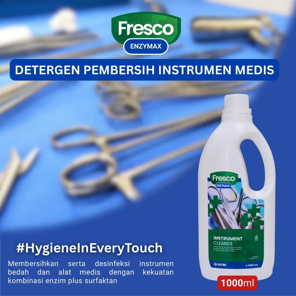FRESCO Enzymax Instrument Cleaner - Detergen Pembersih Instrumen Medis 1000ml