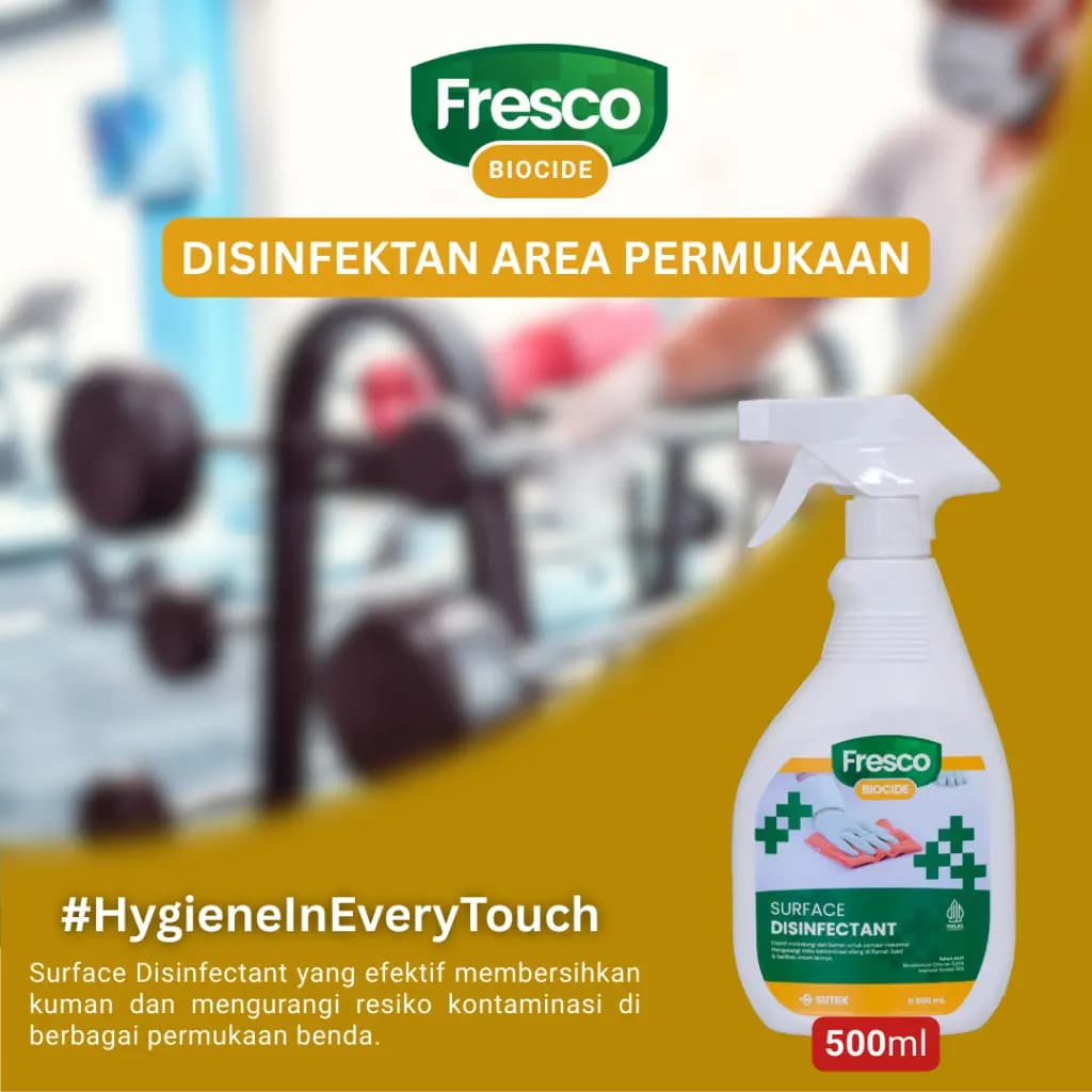 FRESCO Surface Disinfectant - Disinfektan Semprot Untuk Bagian Permukaan 500ml