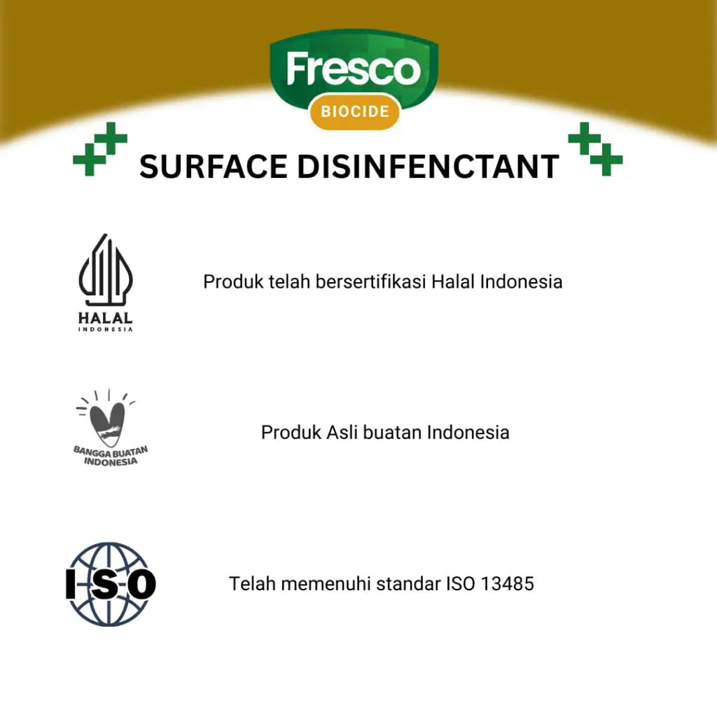 FRESCO Surface Disinfectant - Disinfektan Semprot Untuk Bagian Permukaan 500ml