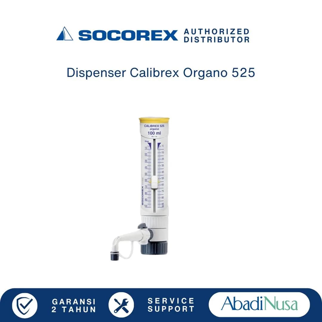 Dispenser SOCOREX Tipe Calibrex Organo 525