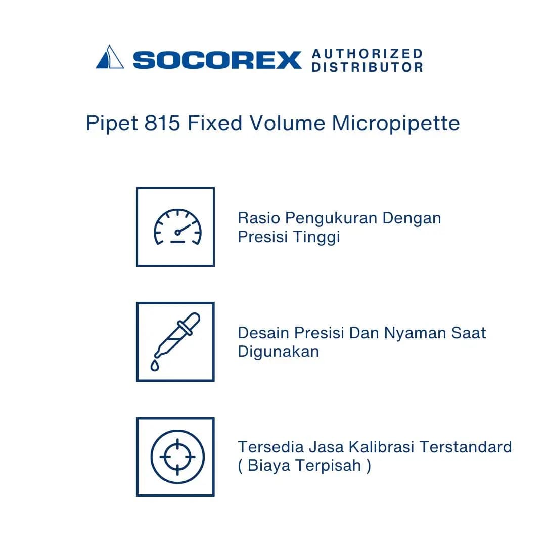 Socorex Acura Fix Micropipette 815