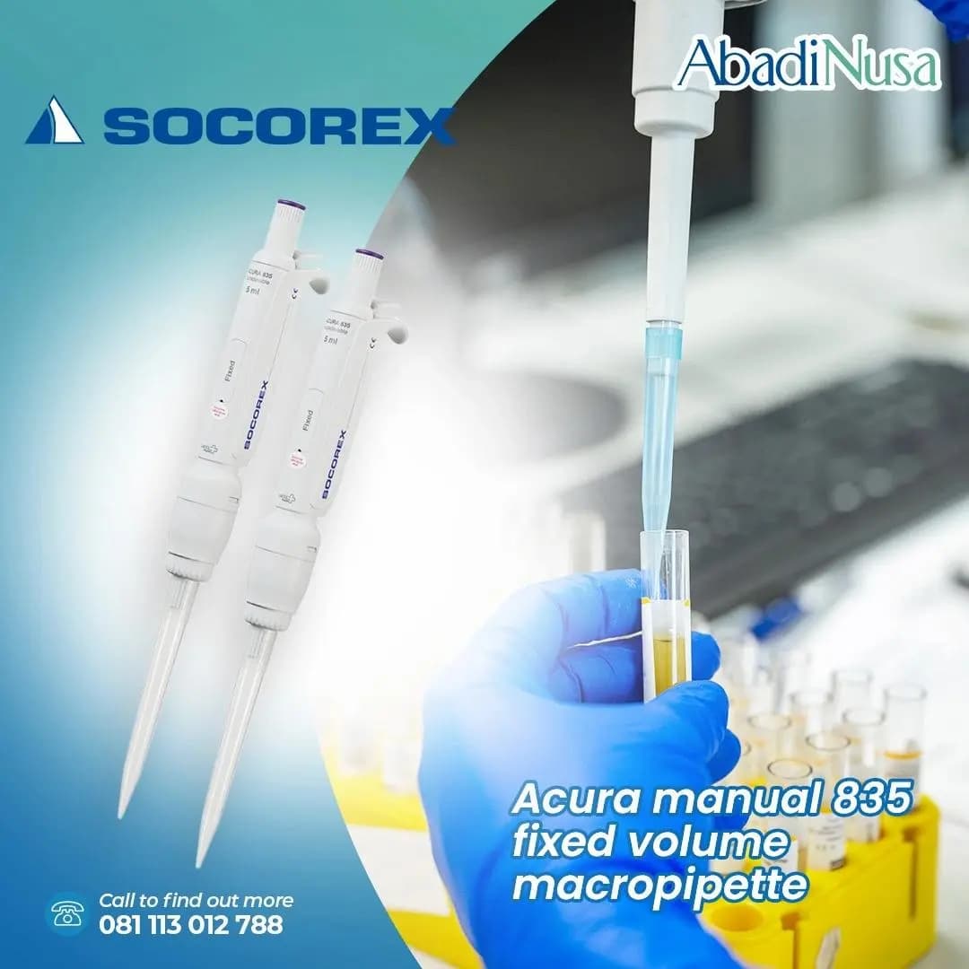 Pipet Socorex 835 Fixed Volume Macropipette