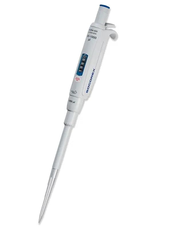 SOCOREX Acura 825 Manual Micropipette with Adjustable Volume