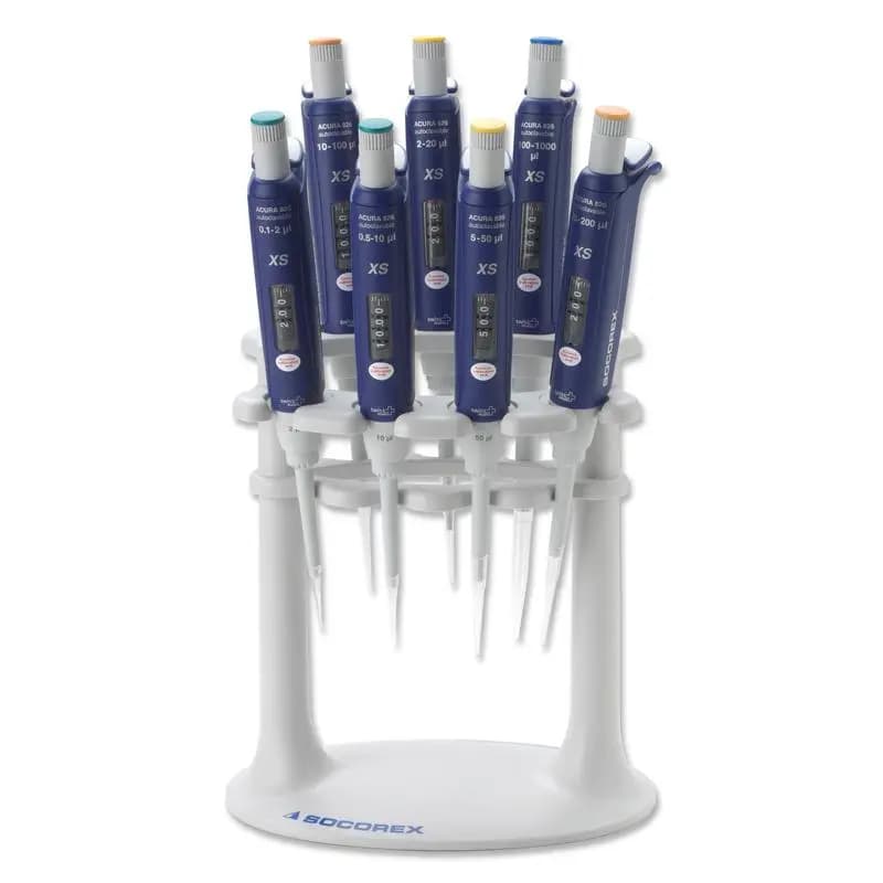 SOCOREX Acura 826 XS Manual Micropipette with Adjustable Volume