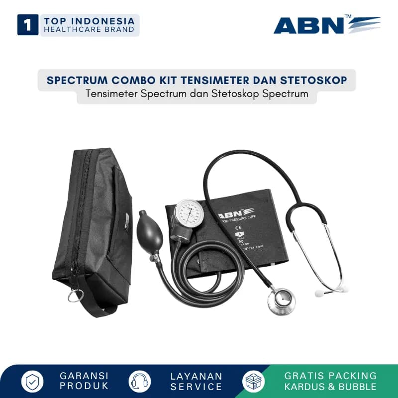 ABN Spectrum Combo Kit Tensimeter Dan Stetoskop