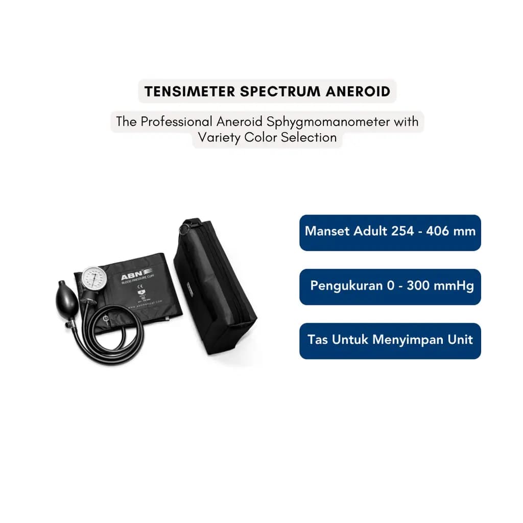 ABN Combo Pro Tensimeter dan Stetoskop