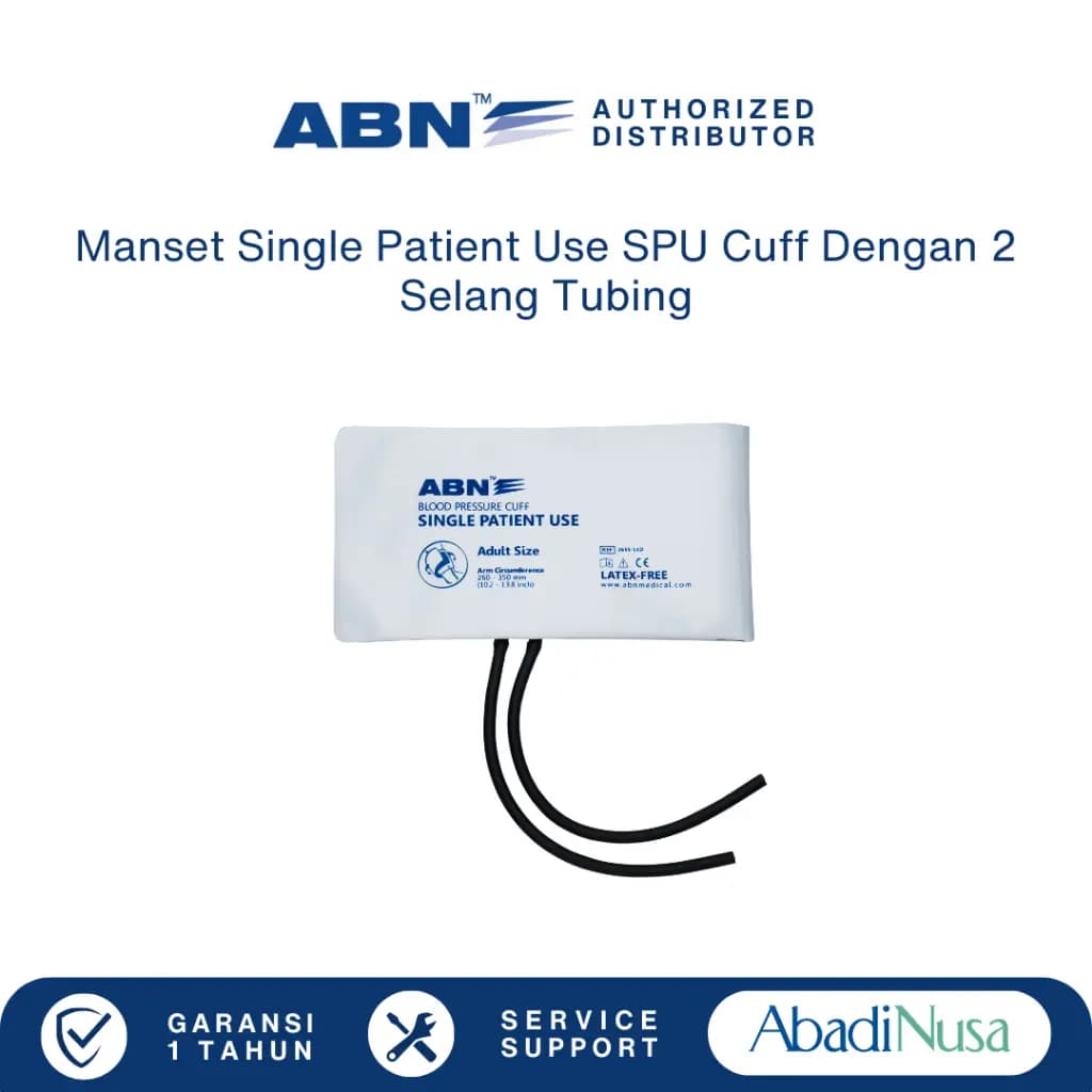 ABN Manset SPU Cuff 2 Tubes Sekali Pakai
