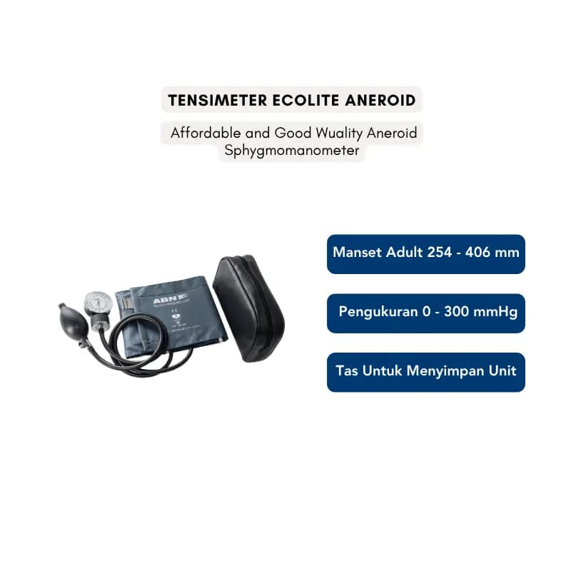 ABN Combo Eco Tensimeter dan Stetoskop