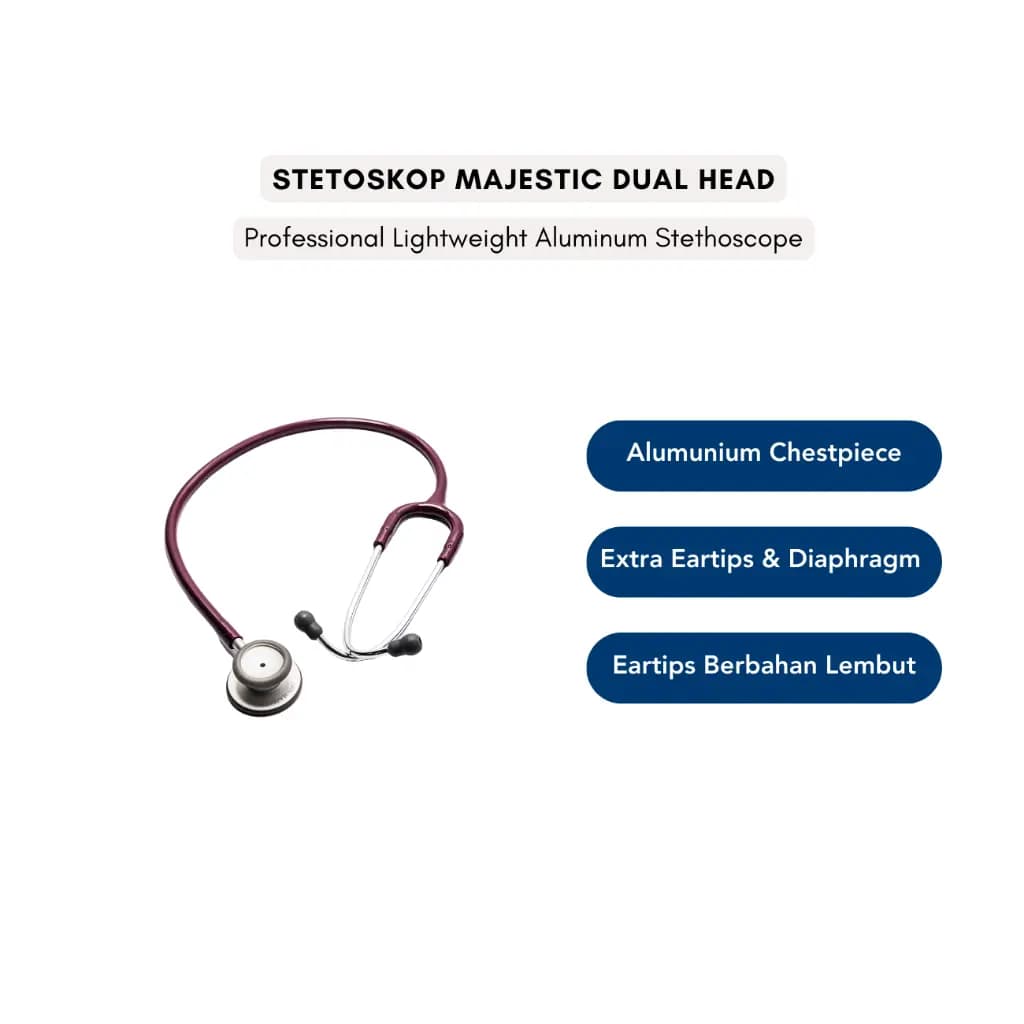 ABN Combo Tensimeter Spectrum Aneroid Dan Stetoskop Majestic