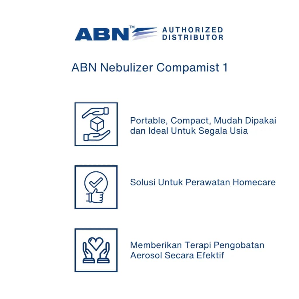ABN Nebulizer Compamist 1 Alat Bantu Pernafasan