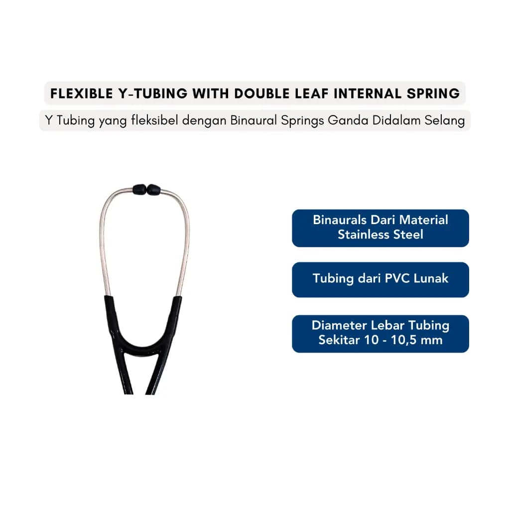 ABN Stetoskop Cardiology Dual Head Stethoscope