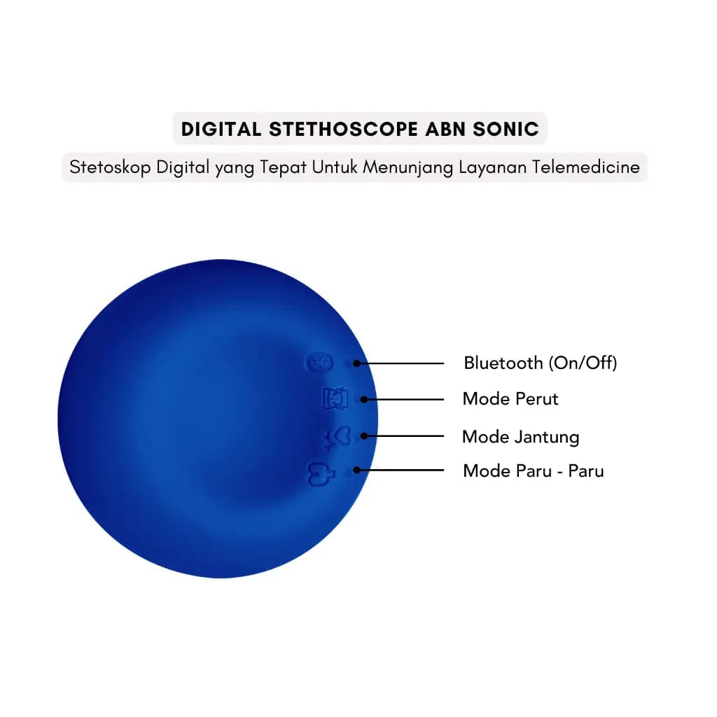 ABN Stetoskop Digital Sonic Stethoscope