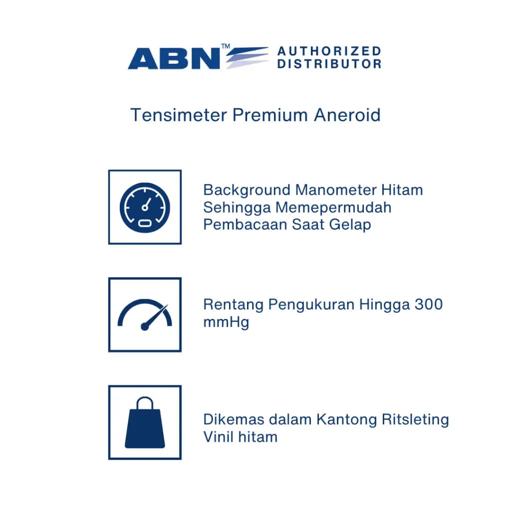 ABN Tensimeter Premium Aneroid Sphygmomanometer
