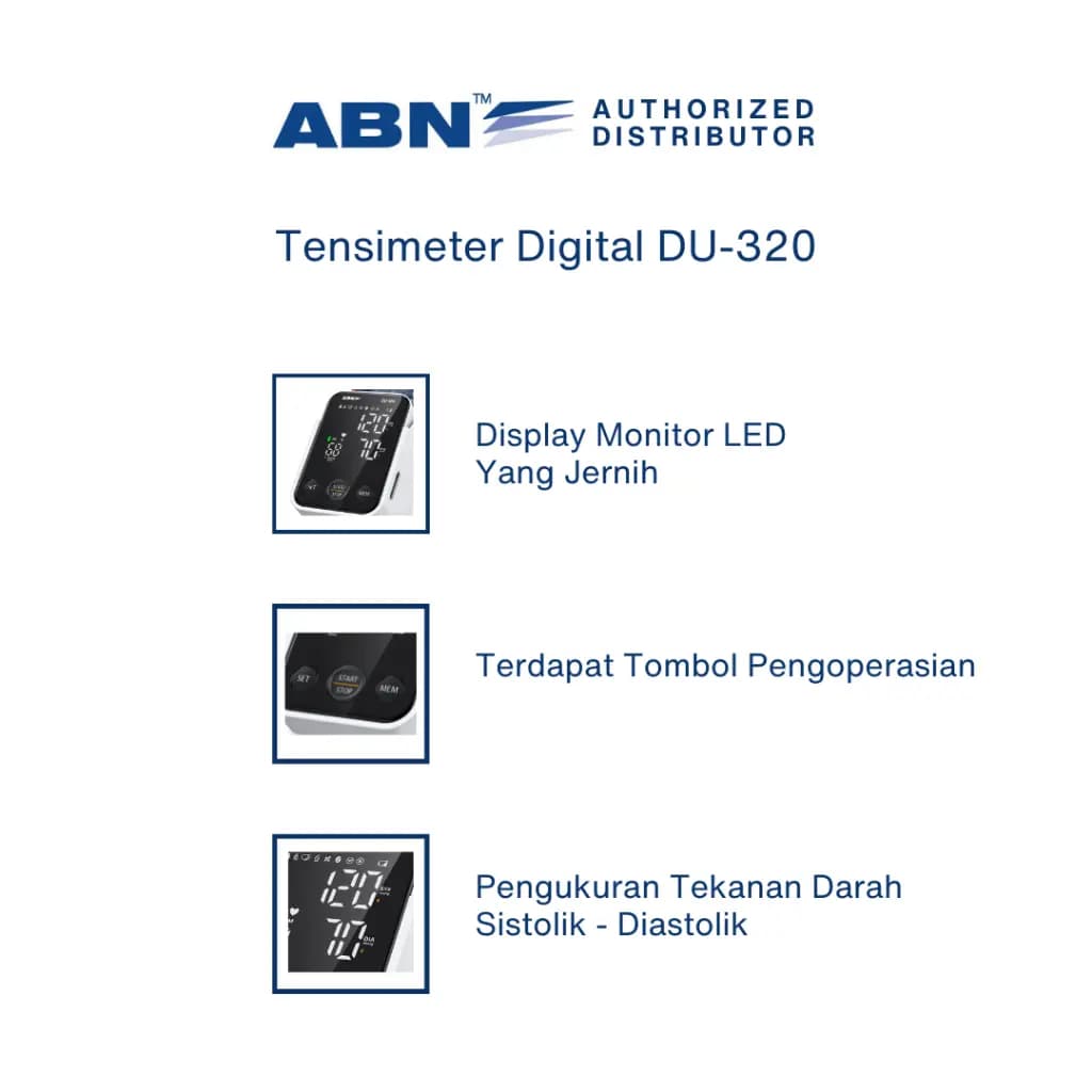 ABN Tensimeter Digital DU-320 Blood Pressure Monitor