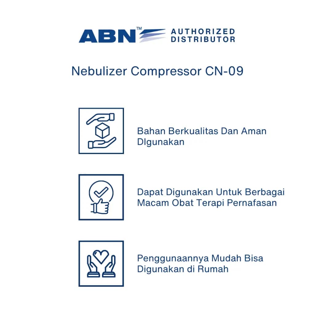 ABN Nebulizer CN-09 Alat Bantu Pernafasan