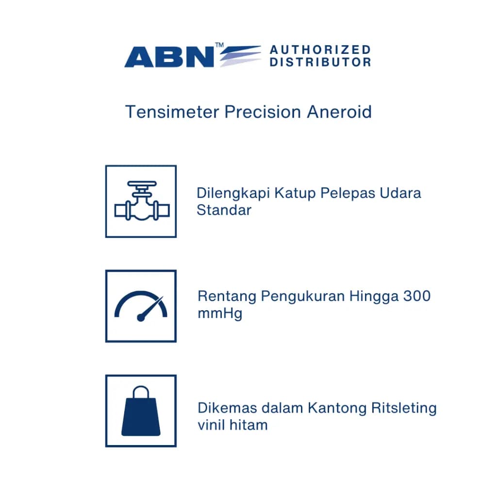 ABN Tensimeter Precision Aneroid Sphygmomanometer