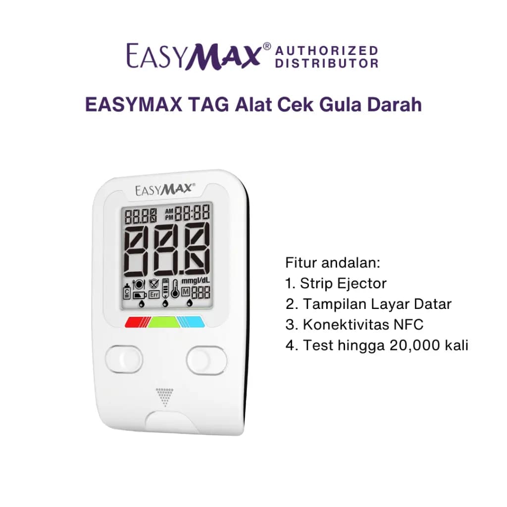 EASYMAX TAG Alat Cek Gula Darah