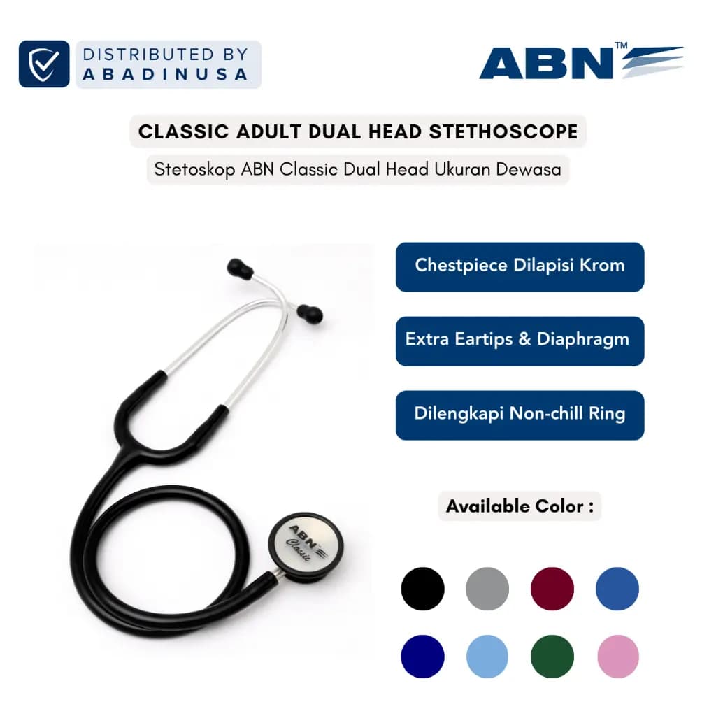ABN Stetoskop Classic Adult Stethoscope