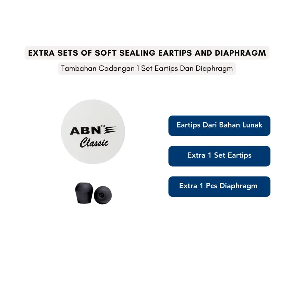 ABN Stetoskop Classic Adult Stethoscope