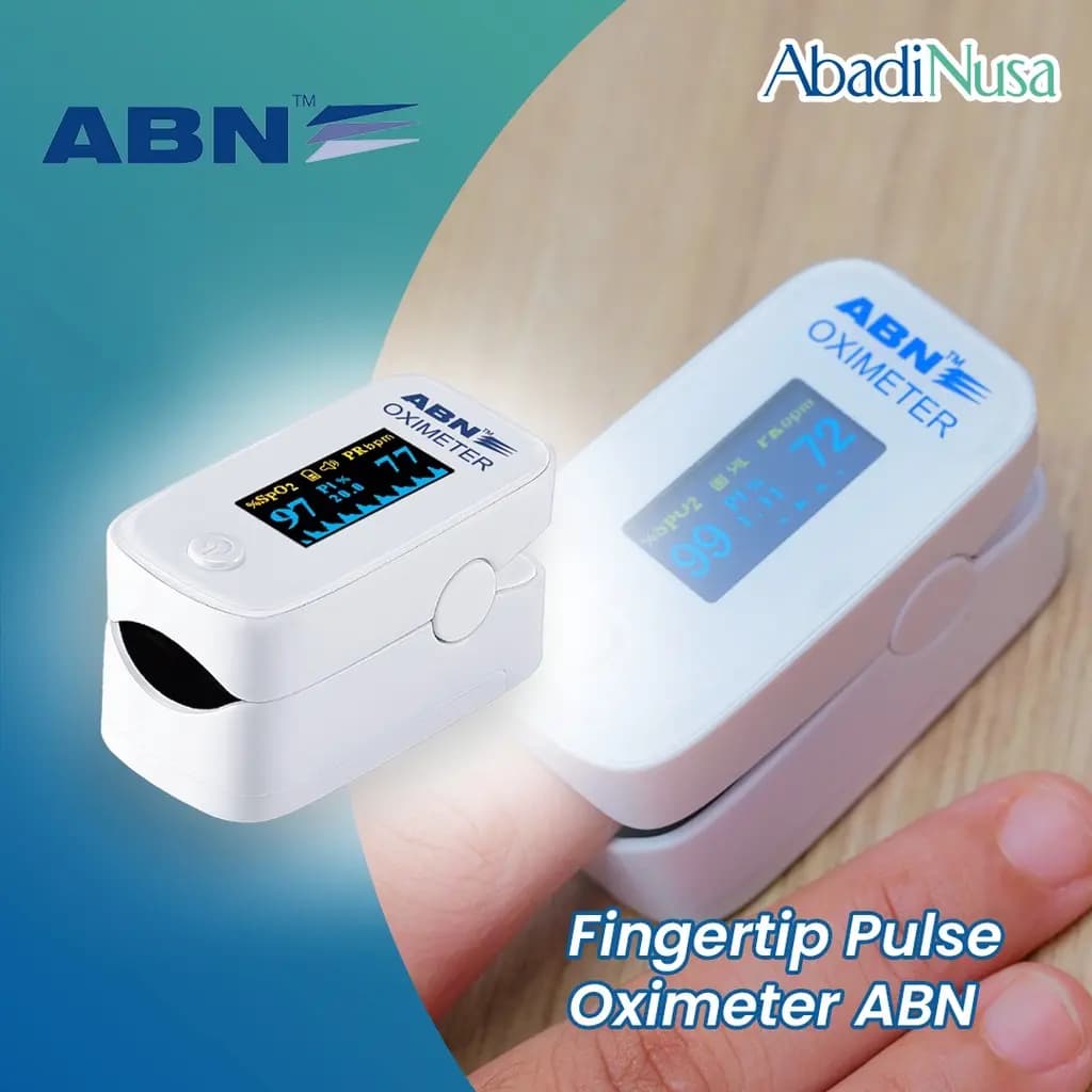 ABN Fingertip Pulse Oximeter Alat Ukur Kadar Saturasi Oksigen Dan Detak Jantung PX-201