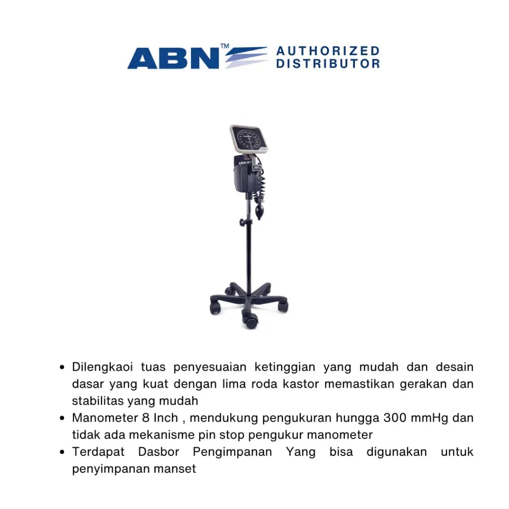 ABN Tensimeter Regal Mobile Model Sphygmomanometer