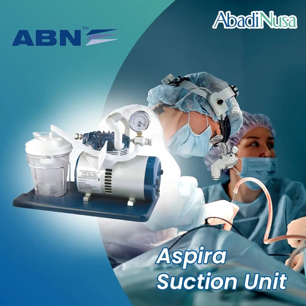 ABN Aspira Portable Suction Pump Inspirator Medis