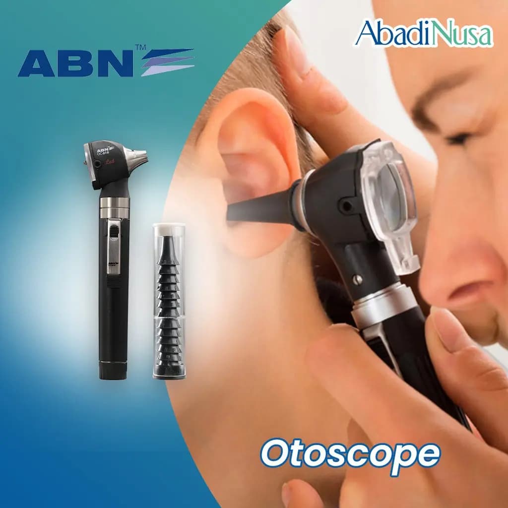 ABN Otoscope OC-010 Senter Medis Untuk Pemeriksaan Telinga