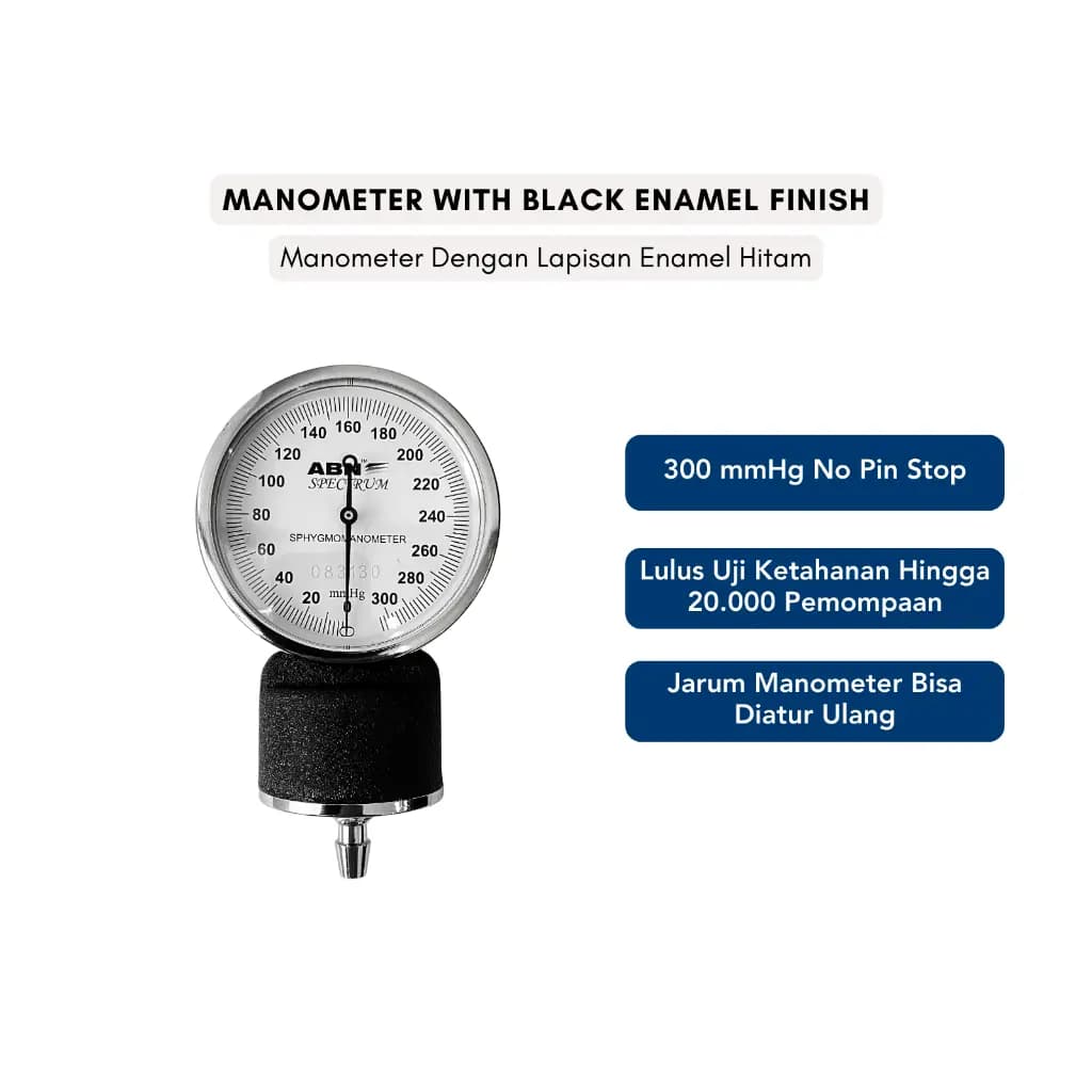 ABN Tensimeter Spectrum Aneroid Sphygmomanometer